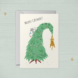 Merry Catmus Card