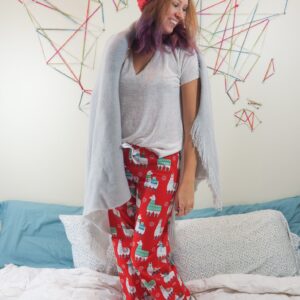 Women in pajama pants